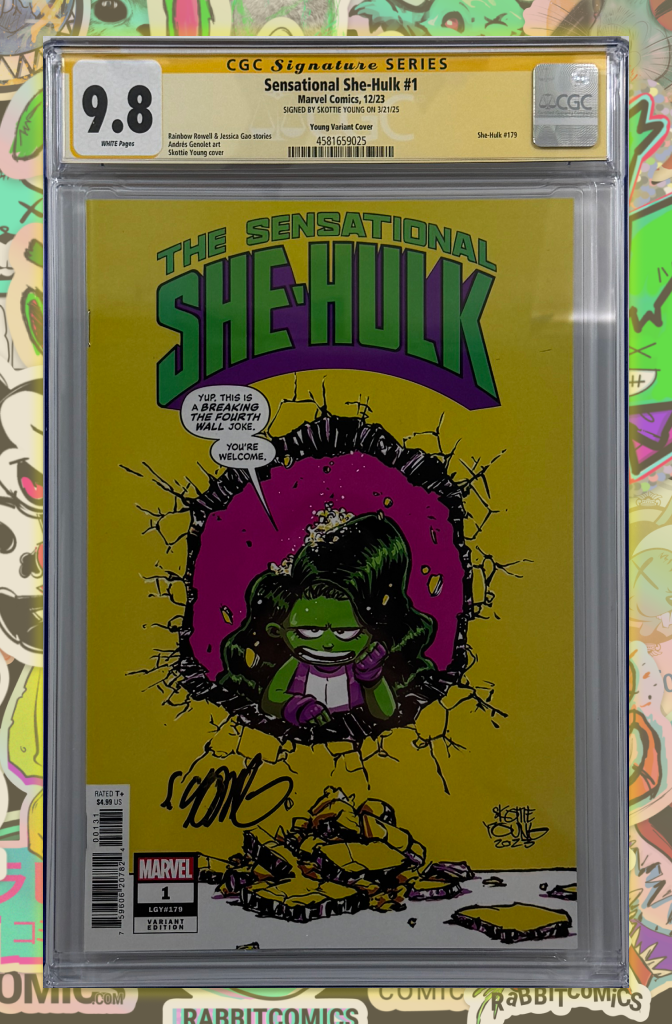 Sensational She-Hulk #1 | Skottie Young Variant | CGC SS 9.8