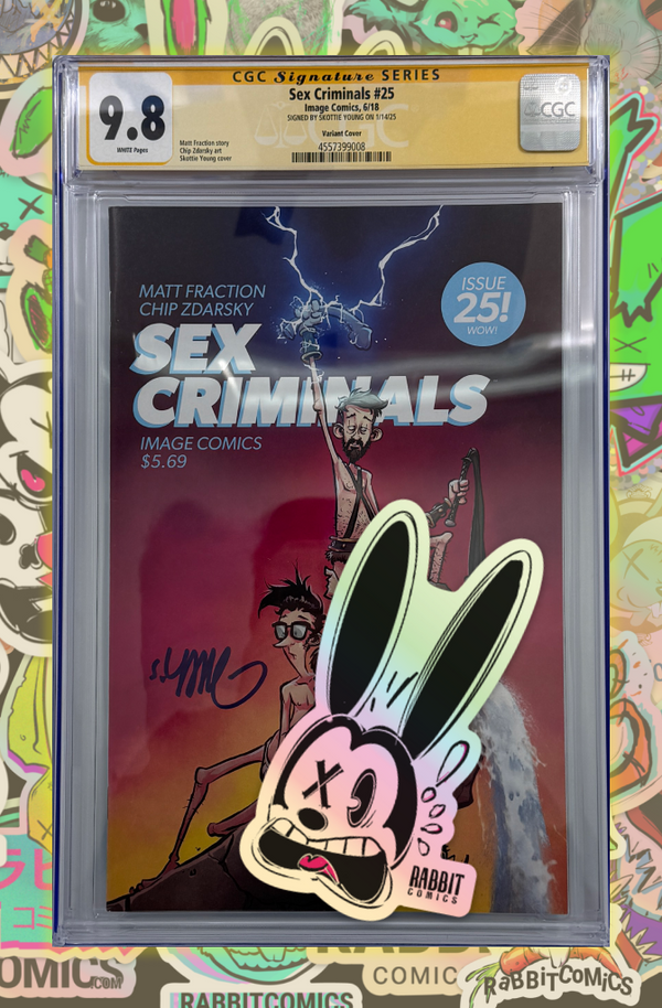 SEX CRIMINALS #25 | SKOTTIE YOUNG VARIANT | CGC SS 9.8