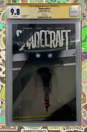 Shadecraft #1 | Cover B Jock Variant | Sigend by Lee Gabert | CGC SS 9.8