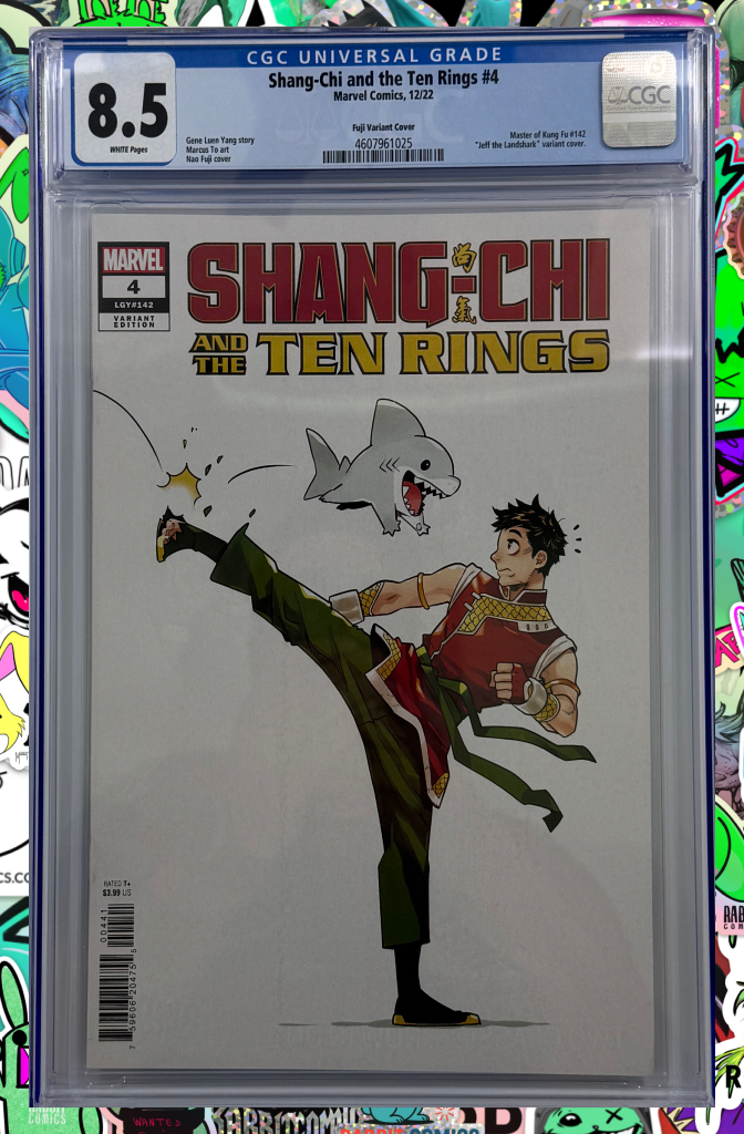 Shang-Chi and the Ten Rings #4 | Jeff the Land Shark Variant | CGC 8.5