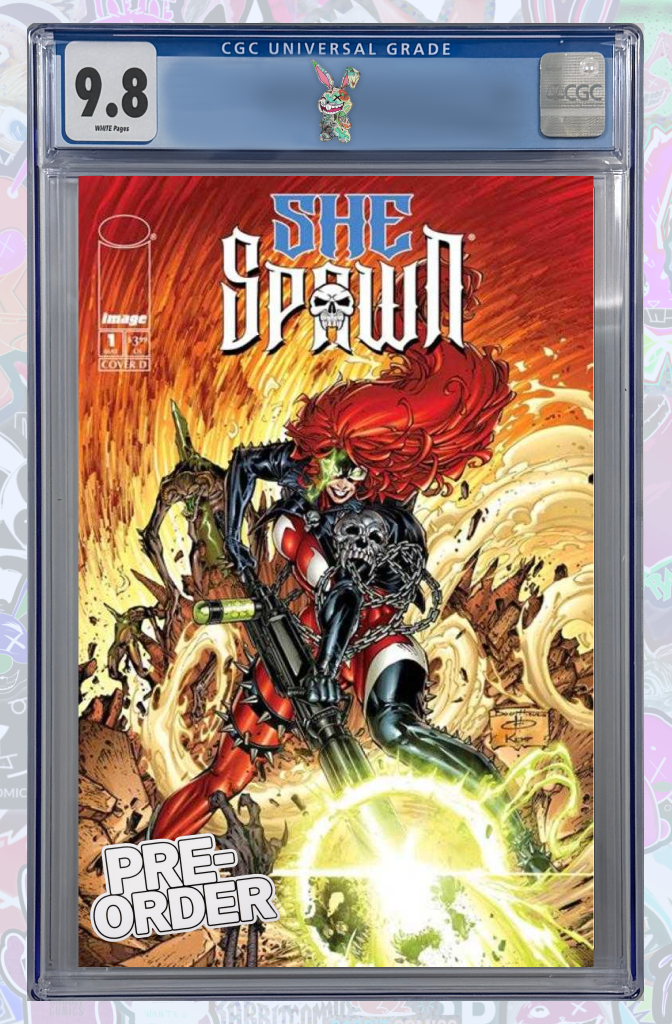 She Spawn #1 (Of 5) Cover D Brett Booth Variant | CGC 9.8 | PREORDER