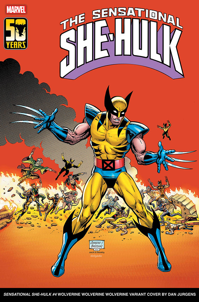 SENSATIONAL SHE-HULK #4 | DAN JURGENS WOLVERINE VARIANT | PRE-ORDER