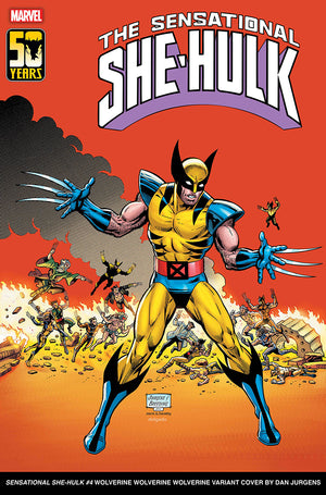 SENSATIONAL SHE-HULK #4 | DAN JURGENS WOLVERINE VARIANT | PRE-ORDER