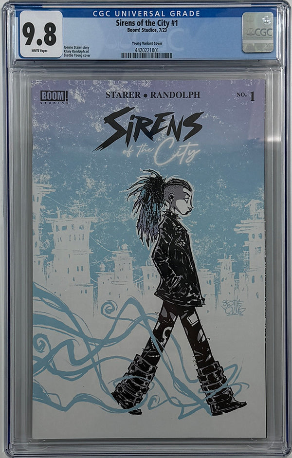 Sirens of the City #1 | Skottie Young Variant Cover | CGC 9.8