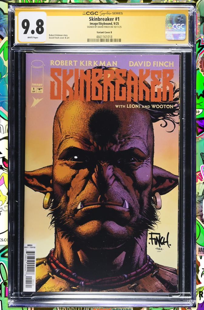 Skinbreaker #1 Cover B David Finch | CGC SS 9.8