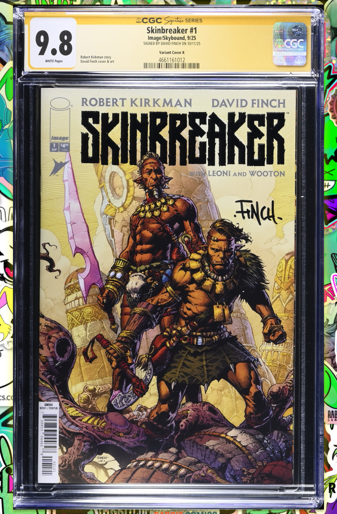 Skinbreaker #1 Cover K Thank You Variant | CGC SS 9.8