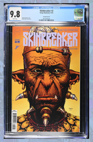 Skinbreaker #2 Cover B David Finch Portrait Variant | CGC 9.8
