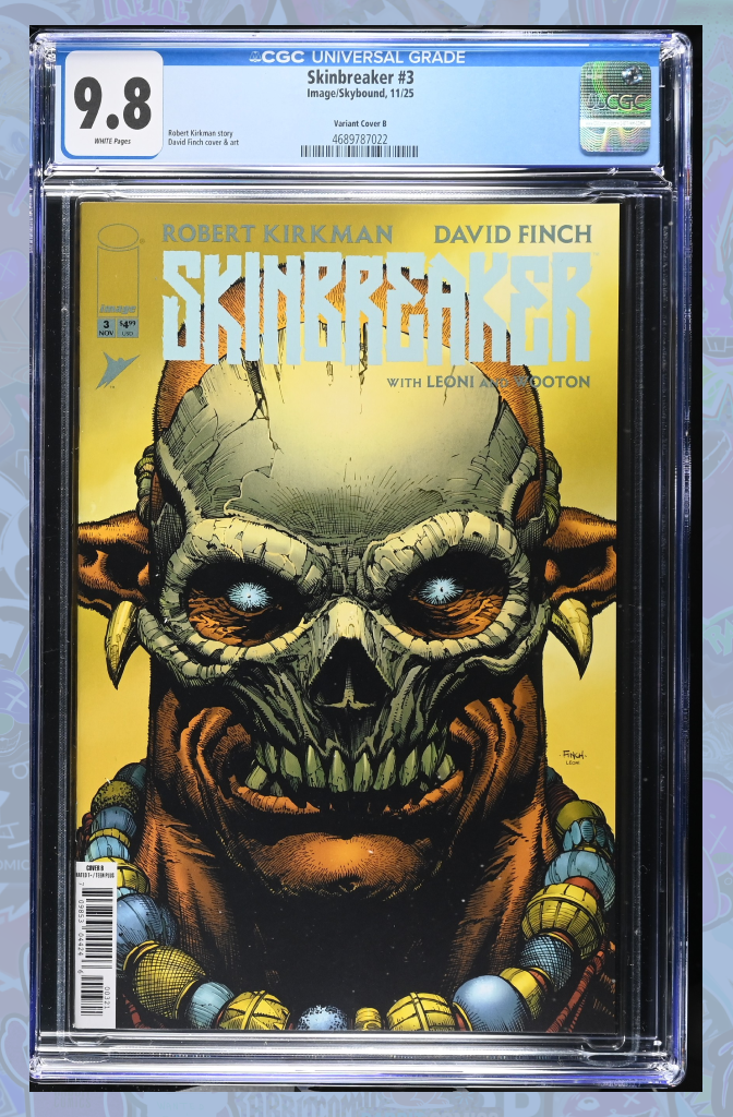 Skinbreaker #3 Cover B David Finch Portrait Variant | CGC 9.8