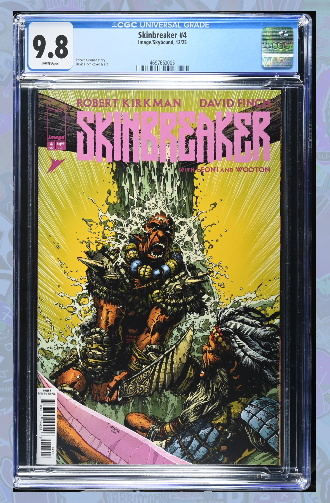 Skinbreaker #4 Cover A David Finch & Annalisa Leoni | CGC 9.8