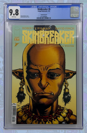 Skinbreaker #6 Cover B David Finch & Annalisa Leoni Portrait Variant | CGC 9.8
