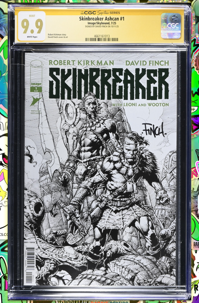 Skinbreaker #1 Ashcan | Signed by David Finch | CGC SS 9.9