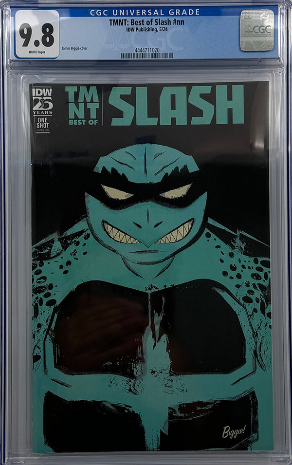 Teenage Mutant Ninja Turtles: Best of Slash Cover A (Biggie) | CGC 9.8