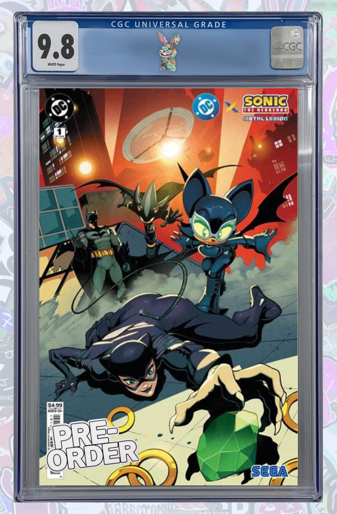 DC X Sonic The Hedgehog The Metal Legion #1 (Of 5) Cover B | CGC 9.8 | PREORDER
