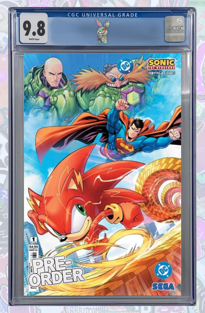 DC X Sonic The Hedgehog The Metal Legion #1 (Of 5) Cover C Acuna  Variant | CGC 9.8 | PREORDER