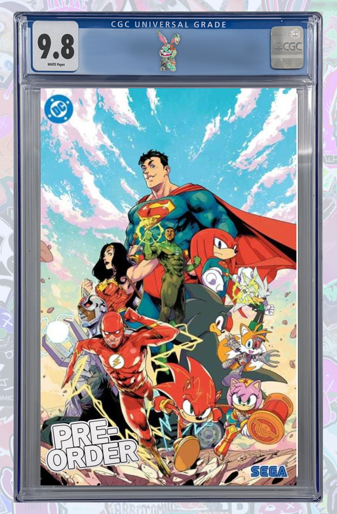 DC X Sonic The Hedgehog The Metal Legion #1 (Of 5) Foil Variant | CGC 9.8 | PREORDER
