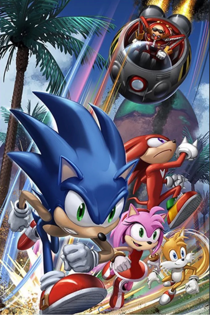 Sonic The Hedgehog #900 | Clayton Crain NYCC Virgin Variant