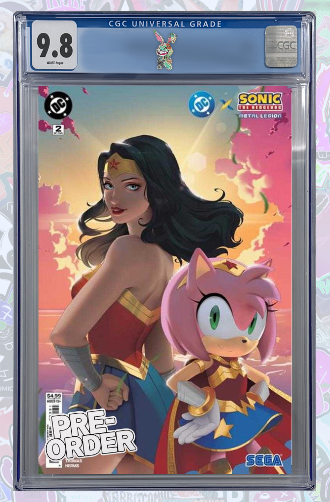 DC X Sonic The Hedgehog The Metal Legion #2 (Of 5) Cover B R1 C0 Varaint | CGC 9.8 | PREORDER