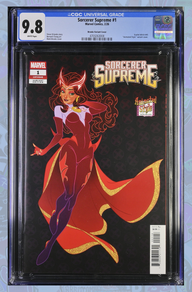 Sorcered Supreme #1 | Mark Brooks 1:25 Ratio Variant | CGC 9.8