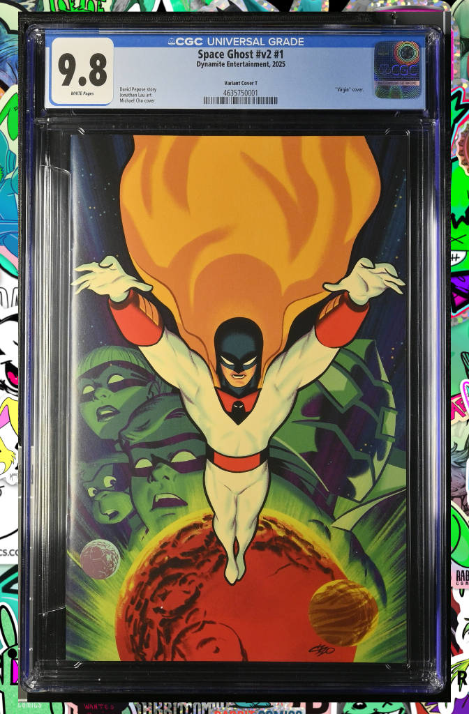Space Ghost (2025) #1 Cover T Inc 1:20 Ratio Michael Cho Full Art Variant | CGC 9.8