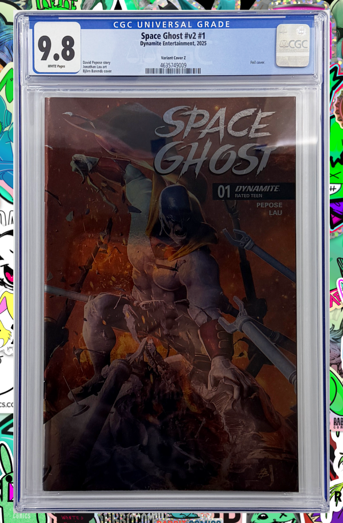 Space Ghost (2025) #1  1 :10 Ratio Barends Foc Bonus Foil Variant | CGC 9.8