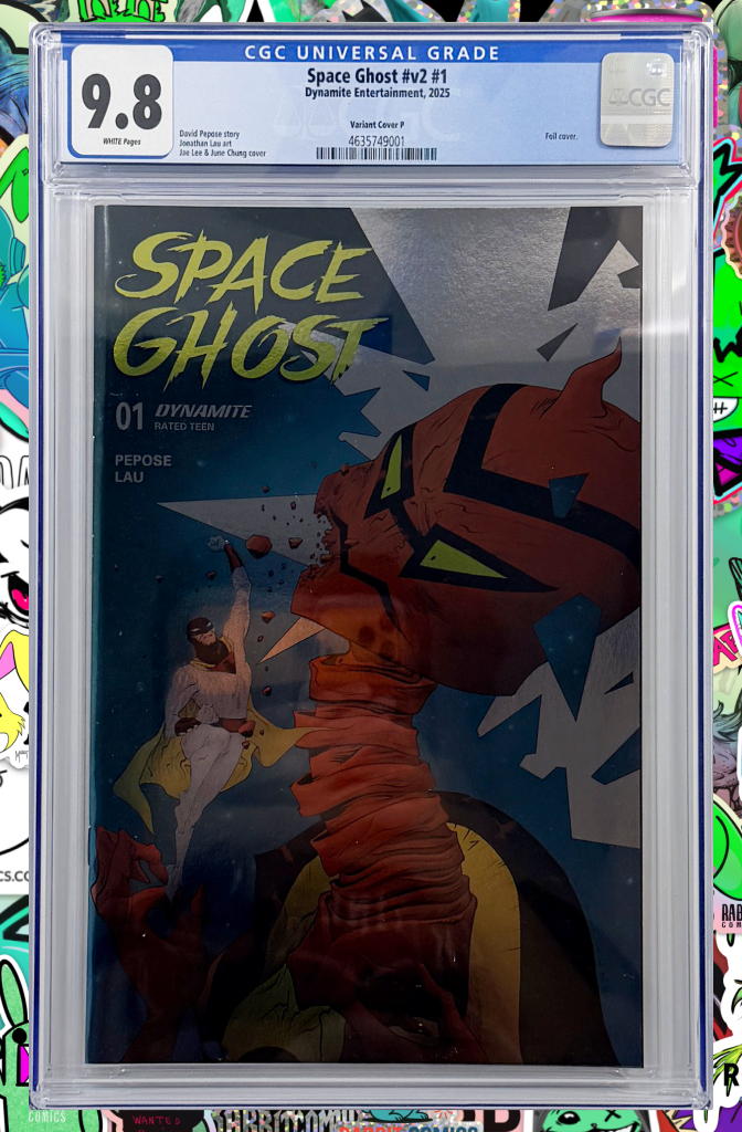 Space Ghost (2025) #1 Cover P 1:10 Ratio Jae Lee June Chung Foil Variant | CGC 9.8