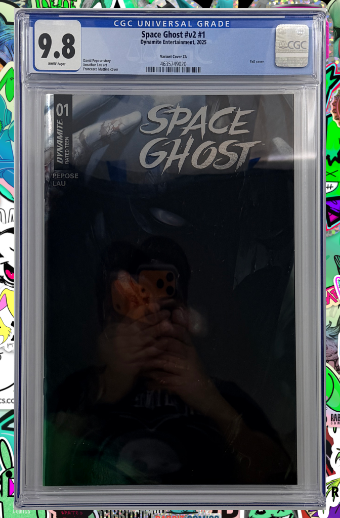 Space Ghost (2025) #1 Cover Z 1:10 Ratio Francesco Mattina Foc Bonus Foil Variant | CGC 9.8