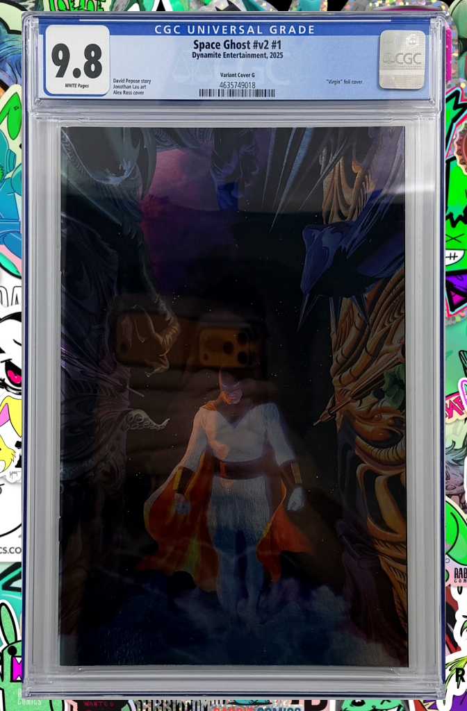 Space Ghost (2025) #1 Cover G Alex Ross Foil Full Art Variant | CCC 9.8