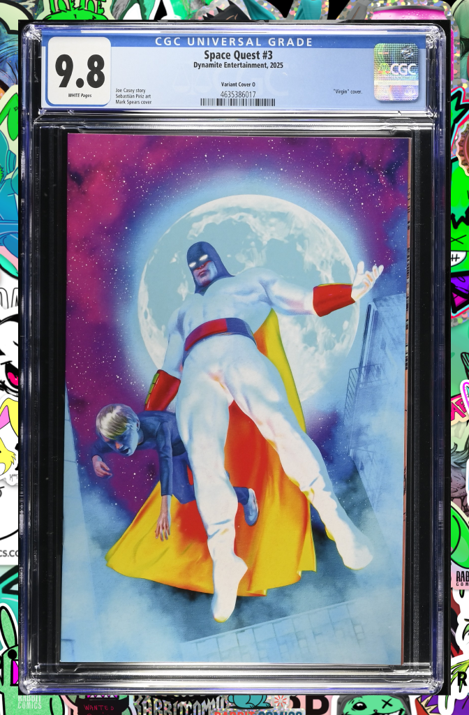 Space Ghost Jonny Quest Space Quest #3 | Mark Spears 1:20 Ratio | CGC 9.8