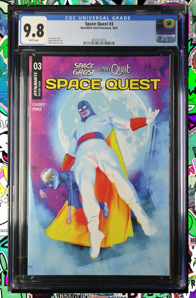 Space Ghost Jonny Quest Space Quest #3 | Cover A Mark Spears | CGC 9.8
