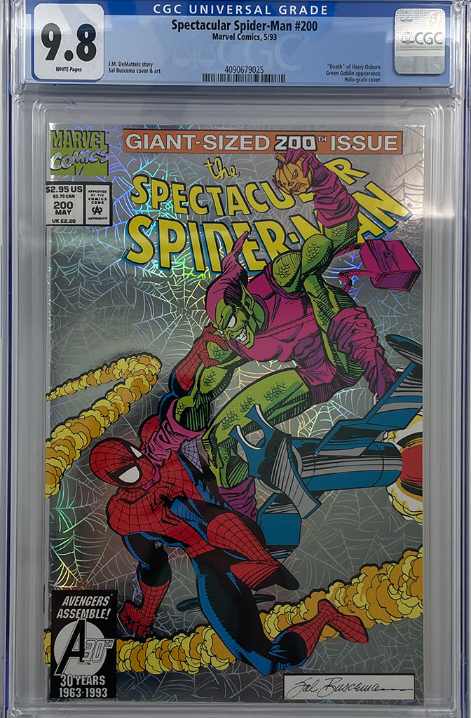 Spectacular Spider-Man #200 | Death of Harry Osborn | CGC 9.8