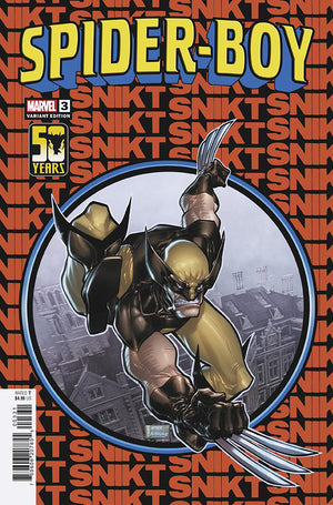SPIDER-BOY #3 | DAVID BALDEON WOLVERINE VARIANT