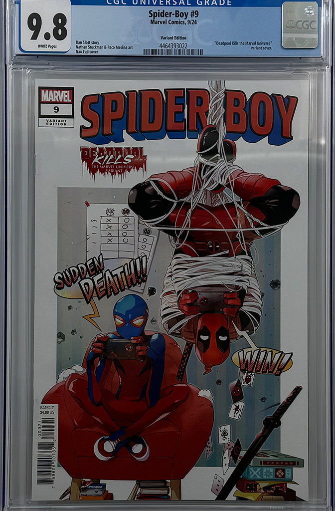 SPIDER-BOY #9 | NAO FUIJI DEADPOOL VARIANT | CGC 9.8