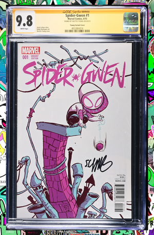Spider-Gwen #1 (2015) | Skottie Young Variant | CGC SS 9.8
