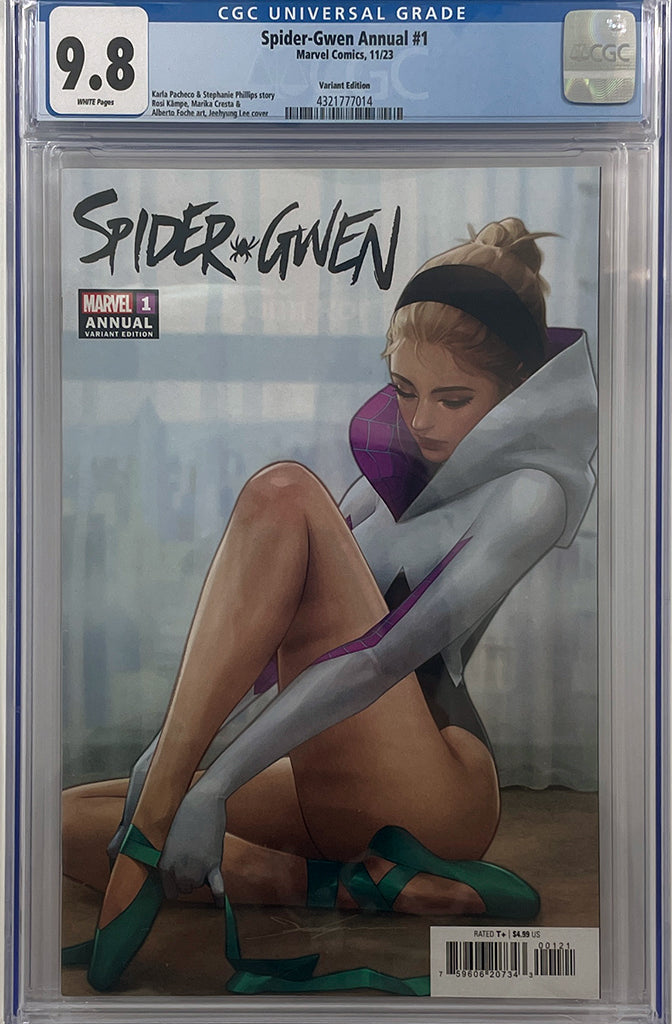 SPIDER-GWEN ANNUAL #1 | JEEHYUNG LEE SPIDER-GWEN VARIANT | CGC 9.8