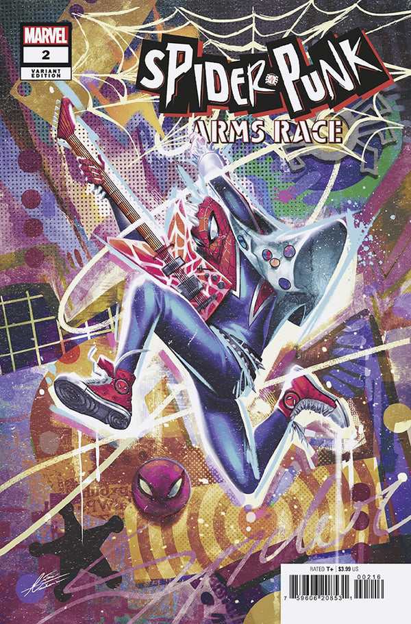 SPIDER-PUNK: ARMS RACE #2 | MATEUS MANHANINI 1:25 RATIO VARIANT