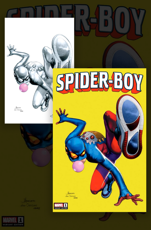 Spider-Boy #1 | Jay Anacleto Trade + Virgin Variant Set | Rabbit Shared Exclusive