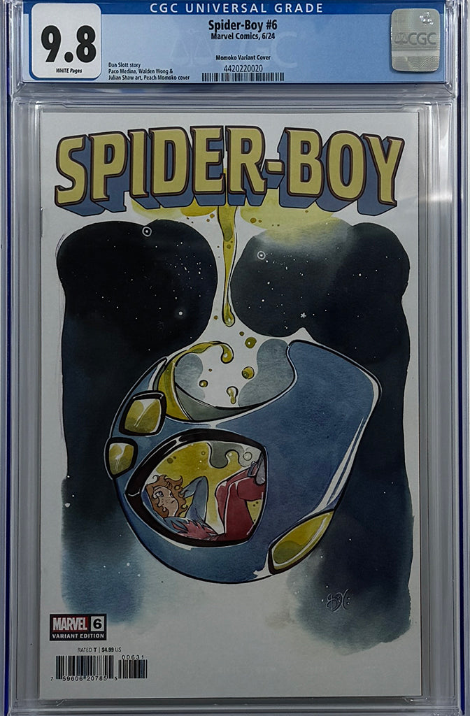 SPIDER-BOY #6 | PEACH MOMOKO VARIANT | CGC 9.8