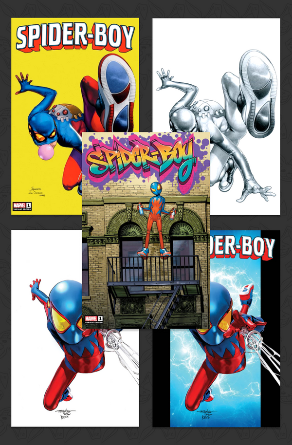 Spider-Boy #1 | Anacleto Set + Ramos + Mayhew Set Bundle