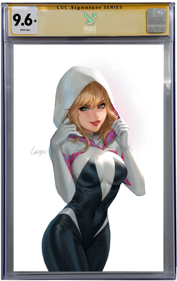 SPIDER-GWEN: GHOST-SPIDER #1 | SDCC 2024 Leirix Li Virgin Variant | CGC SS 9.6+ | PREORDER