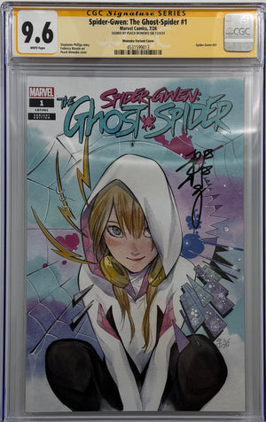 Spider-Gwen: Ghost Spider #1 | Peach Momoko Exclusive Trade Variant | CGC SS 9.6