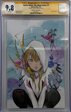 Spider-Gwen: Ghost Spider #1 | Peach Momoko Exclusive Virgin Variant | CGC SS 9.8