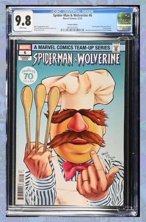 Spider Man & Wolverine #6 Greg Land Muppets Variant | CGC 9.8