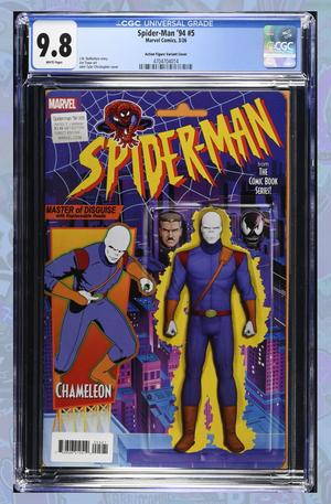 Spider-Man '94 #5 John Tyler Christopher Action Figure Variant | CGC 9.8