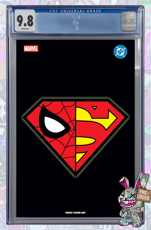 Marvel/DC: Spider-Man/Superman #1 Logo Mashup Variant | CGC 9.8 | PREORDER