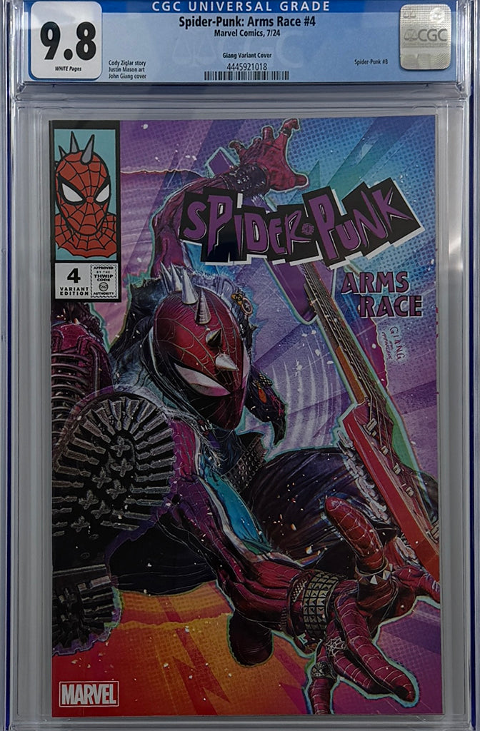 Spider-Punk: Arms Race #4 | John Giang Exclusive Trade Variant | CGC 9.8