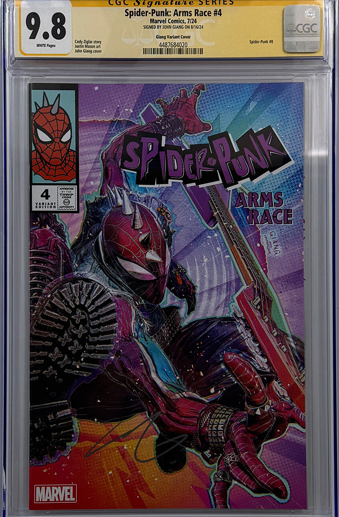 Spider-Punk: Arms Race #4 | John Giang Exclusive Variant | CGC SS 9.8