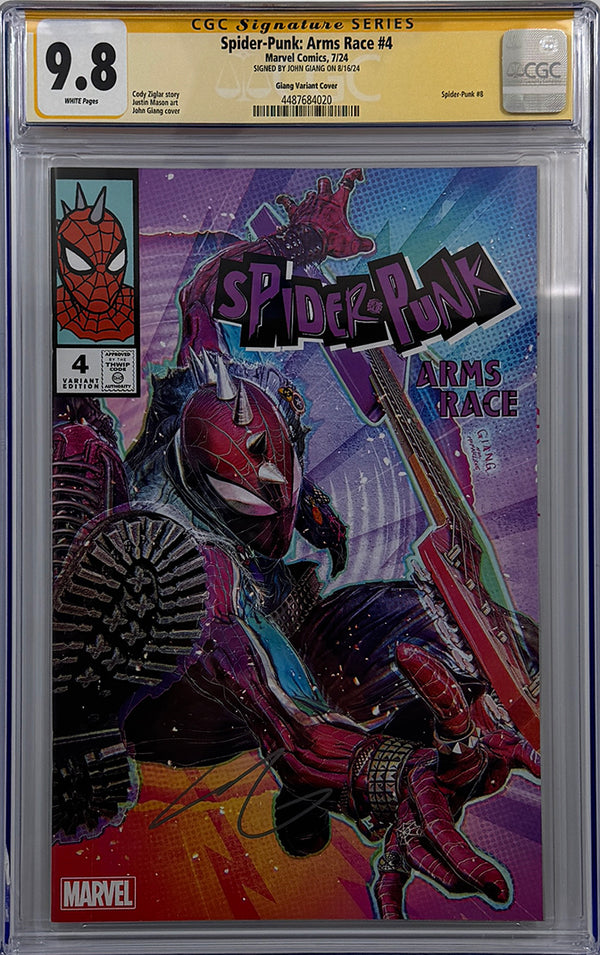 Spider-Punk: Arms Race #4 | John Giang Exclusive Variant | CGC SS 9.8