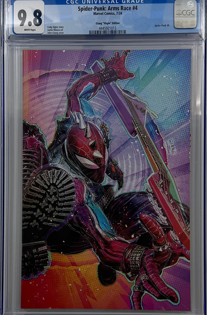 Spider-Punk: Arms Race #4 | John Giang Exclusive Virgin Variant | CGC 9.8
