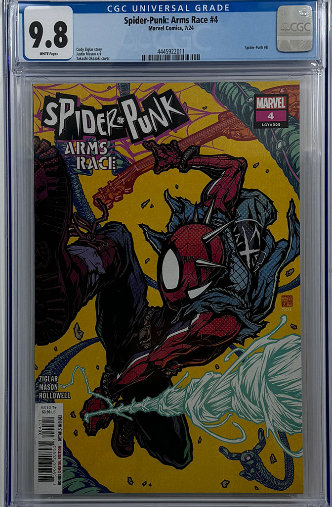 SPIDER-PUNK: ARMS RACE #4 | MAIN COVER | CGC 9.8