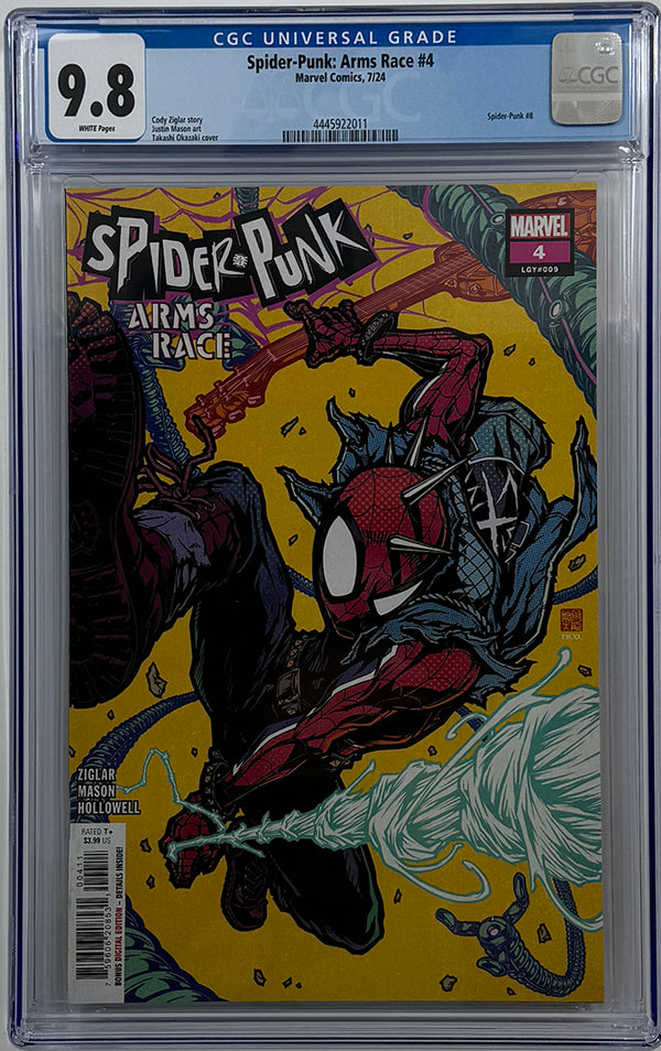 SPIDER-PUNK: ARMS RACE #4 | MAIN COVER | CGC 9.8